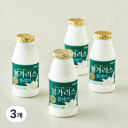 불가리스 플레인, 150ml, 4개입, 3개