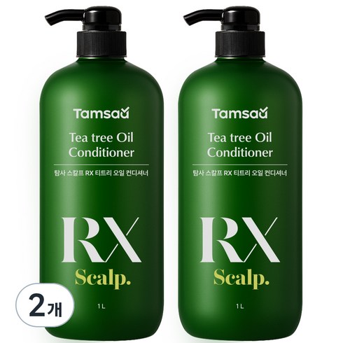 탐사 스칼프 RX 티트리오일 컨디셔너, 2개, 1L