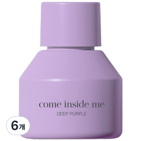 컴인사이드미 여성용 퍼퓸 오일향수 딥퍼플, 7ml, 6개