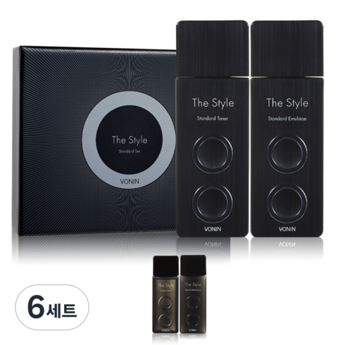 보닌 더 스타일 스탠다드 남성 기초 2종세트, 6세트