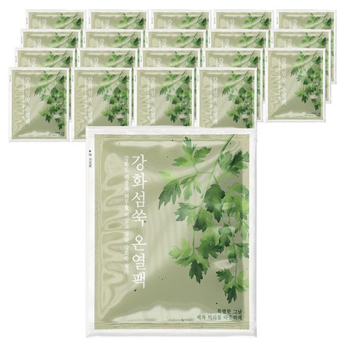 Metis 강화섬약쑥 온열팩 포켓용 160g, 20개