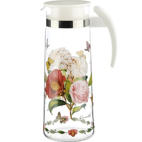 시맥스 내열유리 손잡이 물병, 투명, 1.4L, 1개