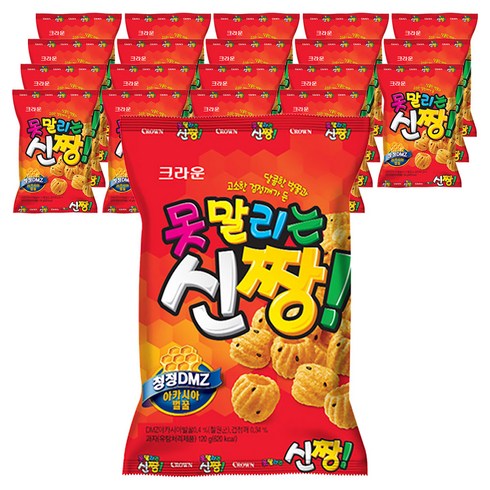 크라운 못말리는신짱, 120g, 20개