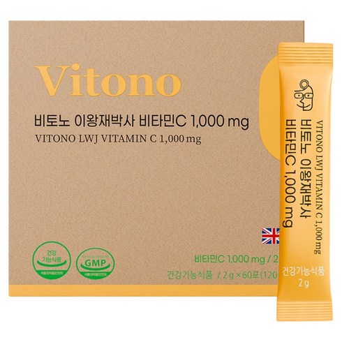 비토노 이왕재 박사 비타민C 1000mg, 1개, 60회분