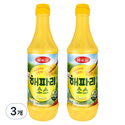 움트리 해파리 양념 소스, 930g, 3개