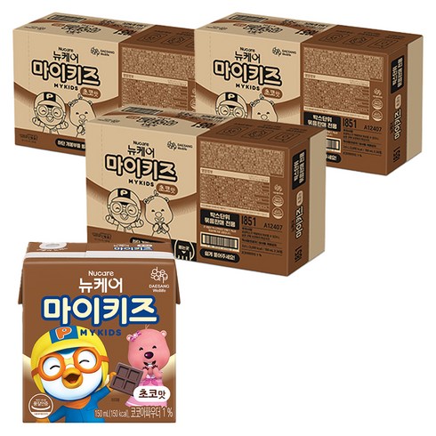 마이키즈 정품 초코맛, 150ml, 72개