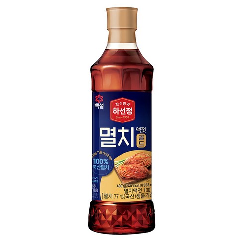 하선정 국산 멸치액젓 골드, 400g, 1개