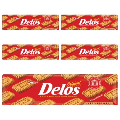 청우식품 델로스 오리지날 커피쿠키, 315g, 5개