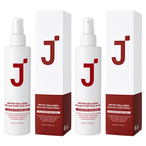 제이숲 피토콜라겐 힐링픽서 헤어스프레이, 200ml, 2개