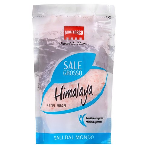 몬타스코 히말라야 굵은 핑크소금, 500g, 1개