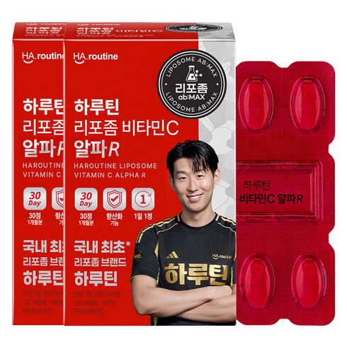 하루틴 리포좀 비타민C 알파R, 30정, 2개