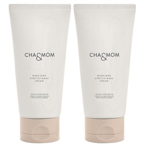차앤맘 마크제로 튼살 크림, 150ml, 2개