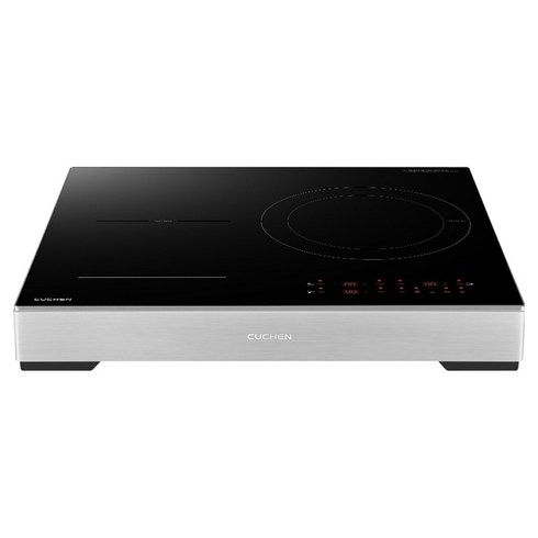 쿠첸 빌트인 IH BLACK 3400 대화구 인덕션 3구 블랙 + 스탠드케이스 실버 87mm 세트 방문설치, CIR-PB330TOB2(인덕션), CIR-EW33KD0B1(스탠드케이스), 프리스탠딩