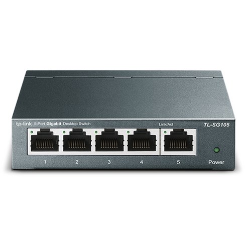 티피링크 5포트 데스크탑 스위칭허브, TL-SG105, 1개