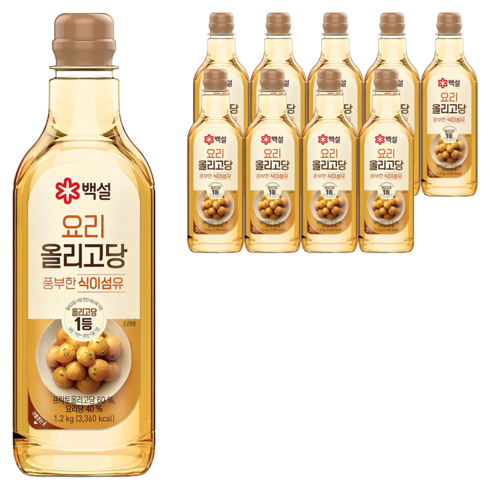 백설 요리 올리고당, 1.2kg, 10개