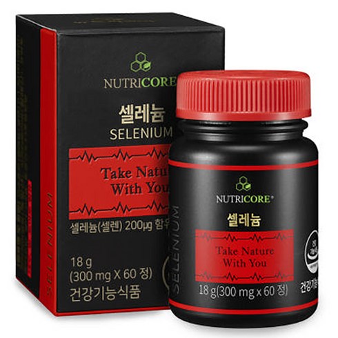 뉴트리코어 셀레늄, 1개, 18g