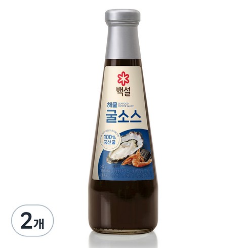 백설 해물 굴소스, 2개, 500g