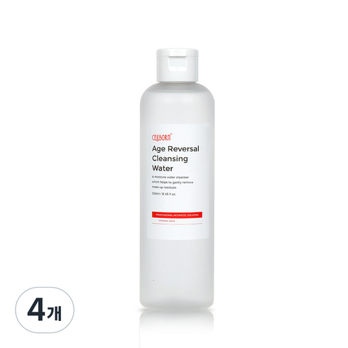 셀본 에이지 리버셜 클렌징 워터, 250ml, 4개