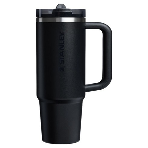 스탠리 퀜처 프로투어 플립스트로 텀블러, 블랙 2.0, 887ml, 1개
