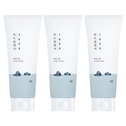 라운드랩 1025 독도 클렌저, 200ml, 3개