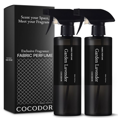 코코도르 섬유탈취제 가든라벤더 본품, 500ml, 2개