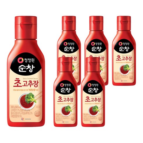 청정원순창 초고추장, 300g, 6개