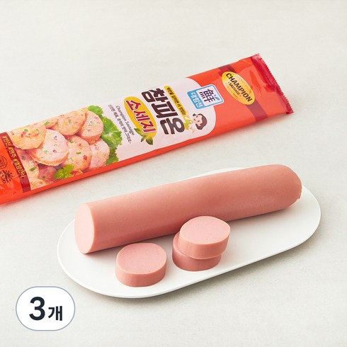 대림선 참피온 소세지, 1kg, 3개