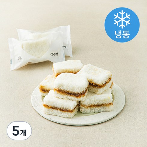 창억떡 꿀설기 (냉동), 50g, 10개입, 5개