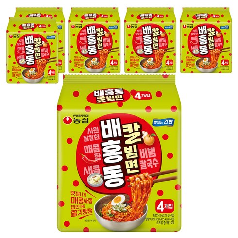 배홍동 칼빔면 128g, 24개