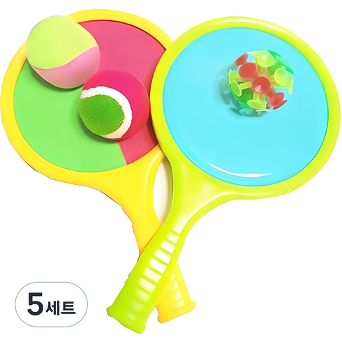 재미존 멀티캐치볼 양면라켓 세트, 5세트