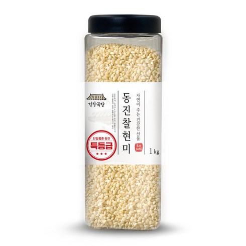 건강곡간 동진 특 찰현미, 1kg, 1개