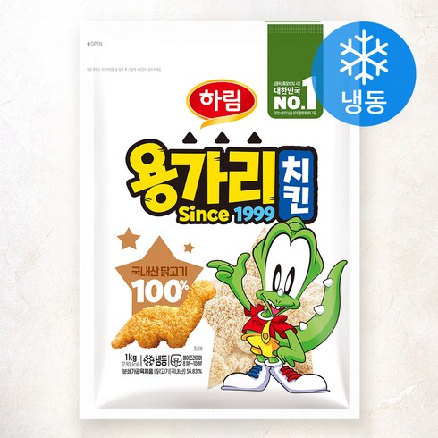 하림 용가리 치킨 (냉동), 1kg, 1개