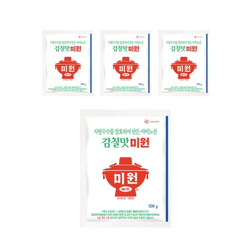 미원 감칠맛미원, 500g, 4개