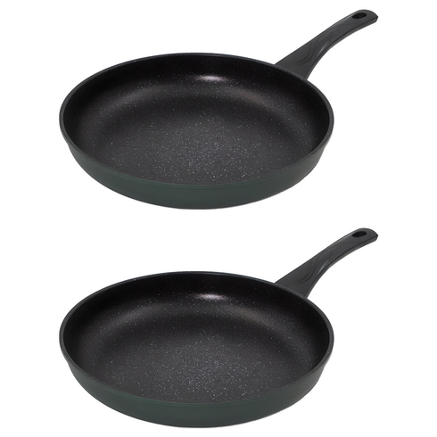 키친아트 쿠킹파파 마블코팅 프라이팬, 32cm, 2개