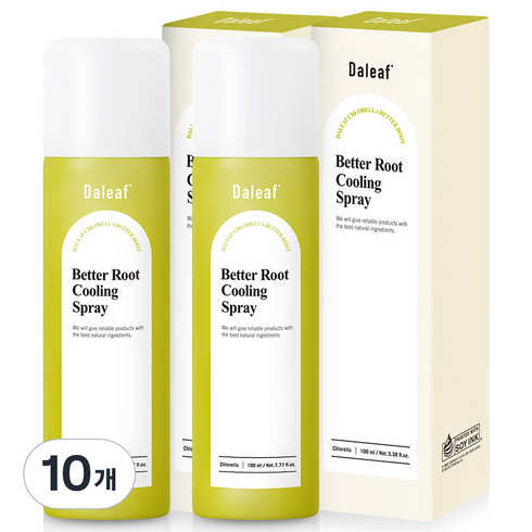 달리프 클로렐라 베러 루트 쿨링 스프레이, 100ml, 10개