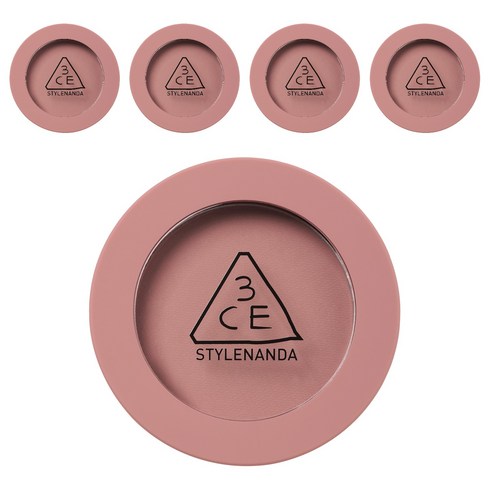 3CE 페이스 블러쉬 5.5g, 피그 다이브, 5개