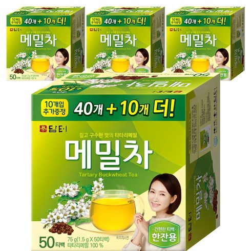 담터 메밀차, 1.5g, 50개입, 4개