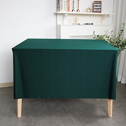 생활방수 테이블보, GREEN, 300 x 155cm, 1개