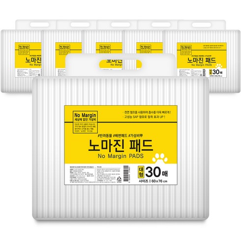 노마진 반려견 배변패드, 30개입, 6개