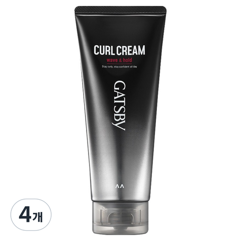 갸스비 컬크림 웨이브 & 홀드, 150ml, 4개