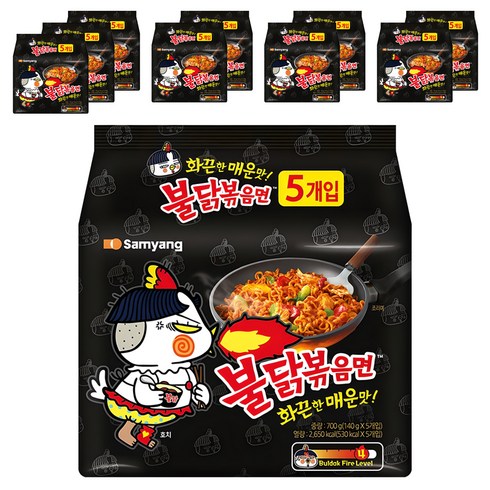 불닭볶음면 140g, 50개