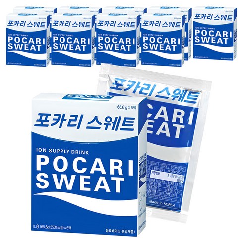 포카리스웨트 분말, 65.6g, 50개