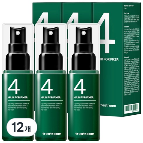 트리트룸 헤어 포 픽서, 50ml, 12개