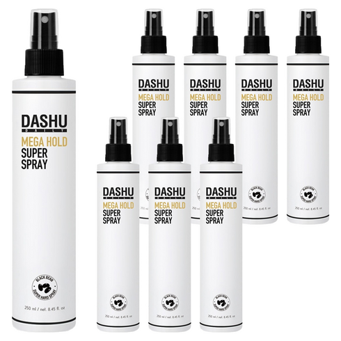 다슈 데일리 메가 홀드 슈퍼 스프레이, 250ml, 8개