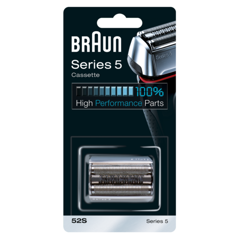BRAUN 면도기 일체형 날망세트, 52S