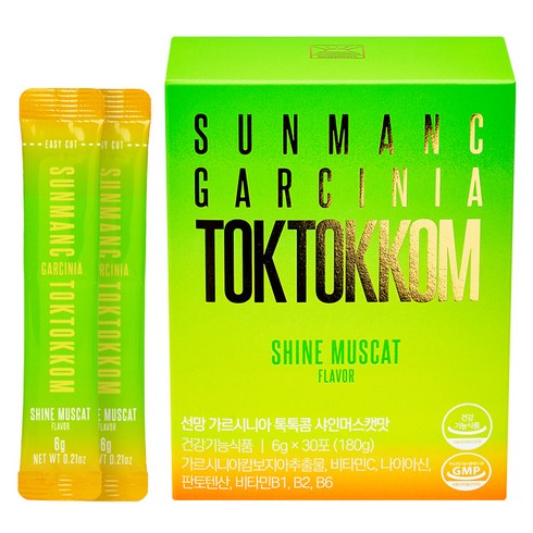 선망 가르시니아 톡톡콤 샤인머스캣맛, 180g, 1개