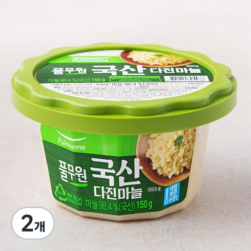 풀무원 다진마늘, 150g, 2개