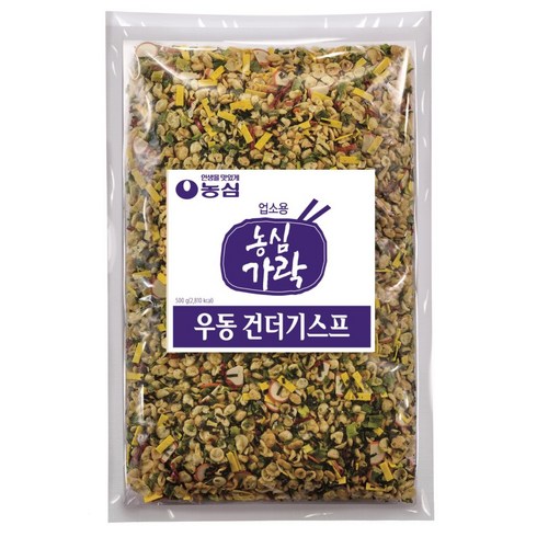 농심가락 우동 건더기스프, 500g, 1개