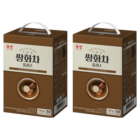 꽃샘 더 쌍화차 플러스, 15g, 50개입, 2개