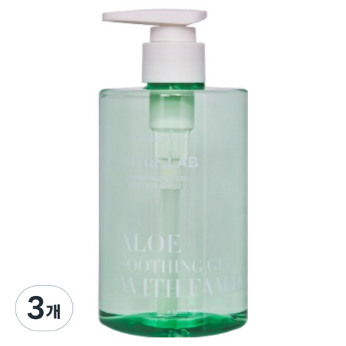 정직한실험실 위드 패밀리 알로에 수딩 젤, 3개, 300ml